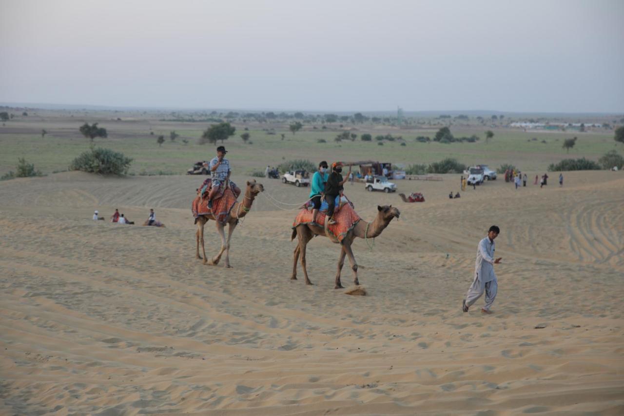Bhati Desert Camp Sam ไจซัลเมอร์ ภายนอก รูปภาพ